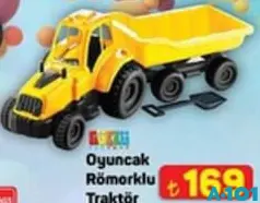 GÜÇLÜ OYUNCAK RÖMORKLU TRAKTÖR GÜÇLÜ OYUNCAK RÖMORKLU TRAKTÖR